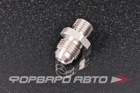 Купить Фитинг AN6 - М12*1,25 мм, нержавеющая сталь AB88 
