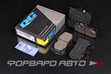 Купить Колодки тормозные TOYOTA CELSIOR 4.3 (UCF3), LEXUS LS430/GS, передние, серия RT.2 DC BRAKES DC1586E16