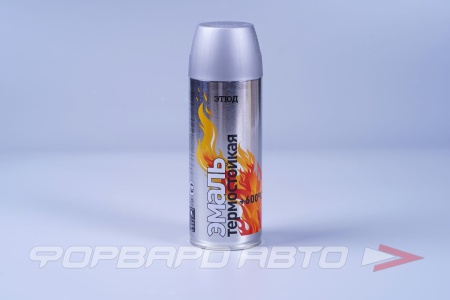 Купить Эмаль аэрозольная термостойкая серебро ЭТЮД 