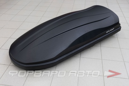 Купить Бокс Diamond 430 (184*80*44), 430л., черный матовый, двухстороннее открывание АТЛАНТ 24510