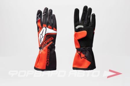 Купить Перчатки для картинга TECH-1 K RACE S v2 CORPORATE (M, красный/черный) ALPINESTARS 