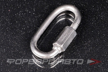 Купить Карабин винтовой  4мм (смычка цепи) А4 нерж. <> 9077