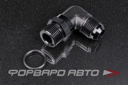 Купить Фитинг переходник AN12 - ORB12, 90°, вращающийся AB88 