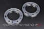 Проставки колесные 10 мм, 5/6*139,7 (Cruiser, Pajero, Vitara, Niva - 4WD) CNC, shiny grey anodized HT SE56000.2