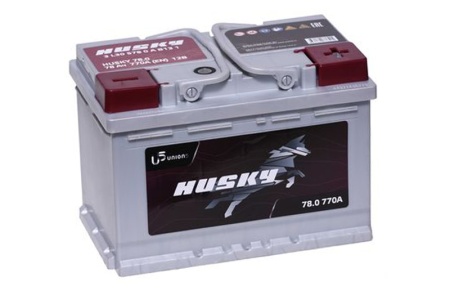 Купить Аккумулятор 12V 78А/ч (L) (277х175х190мм) 770A HUSKY 78.0 L3