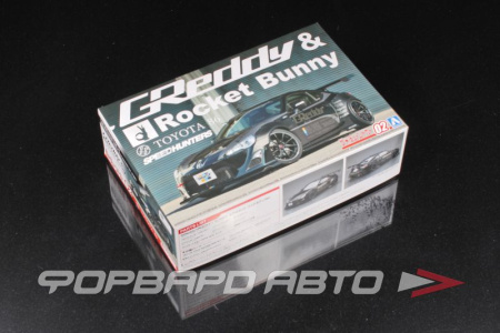 Сборная модель Toyota GT86, '12, GReddy&Rocket Bunny, Volk Racing Ver. AOSHIMA 06187