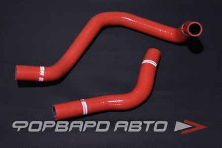 Купить Патрубки радиатора силиконовые Honda Integra DC2 Civic EG EK DOHC CR-V RD красные AUTOBAHN88 