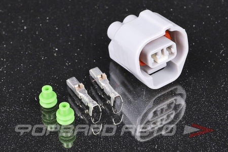 Купить Разъем 2-х контактный трамблеру, компрессора кондиционера CARGEN AX8312