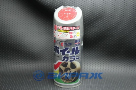 Купить Краска для дисков красная, 300мл. SOFT99 07541