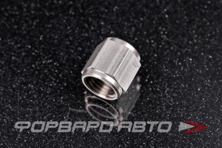 Купить Гайка AN4 фитинга наконечника под обжим для тефлонового шланга PTFE, нержавеющая сталь AB88  Купить Гайка AN4 фитинга наконечника под обжим для тефлонового шланга PTFE, нержавеющая сталь AB88