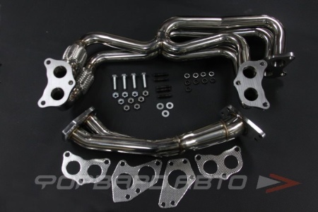 Купить Коллектор выпускной Subaru Impreza GC8 (A-G) GDB (A-G) не Twin Scroll равнодлинный AUTOBAHN88 