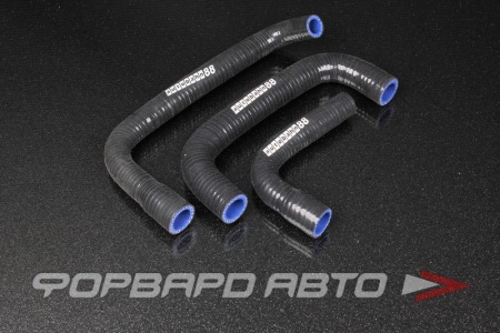 Купить Патрубки всей системы охлаждения силиконовые Nissan Skyline GT-R R32 R33 R34 RB26DETT черные AUTOBAHN88 