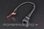 Разъем 2 контакта в гофре к датчику детонации CARGEN AX5092