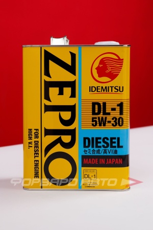 Купить Масло моторное 5W30 4л, ZEPRO DIESEL DL-1 IDEMITSU 2156-004