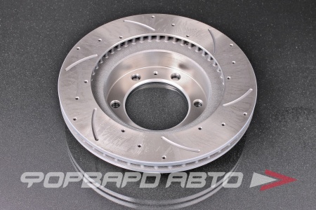Купить Диск тормозной перфорированный вентилируемый левый G-BRAKE GFR-20738L