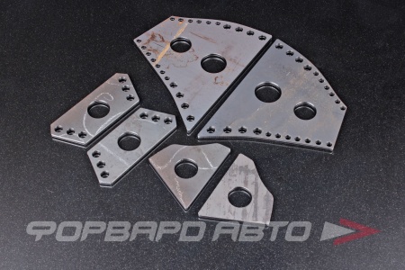 Купить Пластины для усиления заднего подрамника Nissan Silvia S15, приварные FORWARD RACING 
