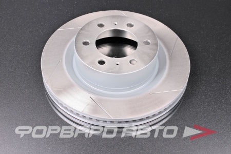 Купить Диск тормозной перфорированный, левый G-BRAKE GFR-22966L