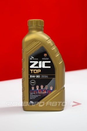 Купить Масло моторное 5W30 1л, TOP PAO SL A3/B4 (c) ZIC 132681