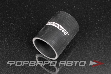 Купить Патрубок силиконовый 51 мм, L=80 мм, чёрный AUTOBAHN88 