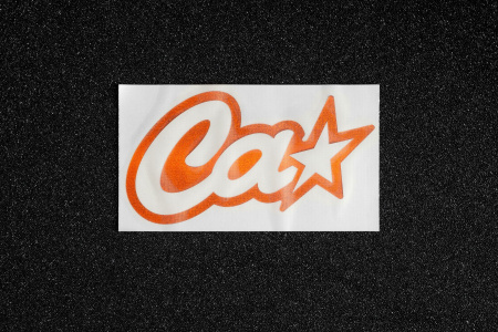 Стикер "CA" ORANGE FLAKES CIAY CD-S-OF