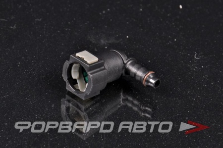 Купить Топливный переходник быстросъемный 9.89-ID6-90° быстросъем мама/на трубку ALWAYTEC E9 Φ9.89-ID6-90