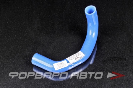 Купить Патрубок радиатора 32мм, HYUNDAI Solaris 1.4, 1,6 с 2010г, нижний (правый), силиконовый, синий CARUM 254121R000