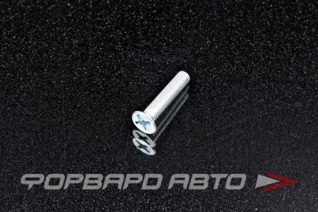 Купить Винт 6*30 (потайной) оцинк. крест <> 510K-M6-30