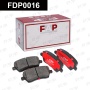 Колодки тормозные FAP FDP0016