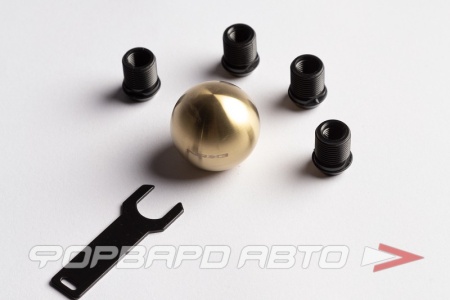 Купить Ручка КПП BALL TYPE SHIFT KNOBS WEIGHTED GOLD NRG SK-350GD