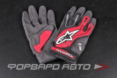 Купить Перчатки автомеханика ENGINE, черный/красный, размер XS ALPINESTARS 35525813_XS
