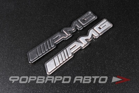 Купить Эмблема AMG пластиковая самоклеющаяся 180*25мм MELCO 