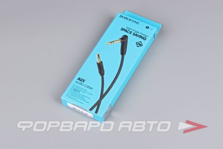 Купить Аудиосоединитель AUX 3,5мм-3,5мм, 2м черный BOROFONE BL4