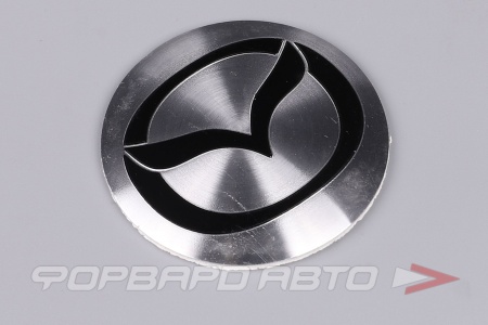 Купить Стикер MAZDA 56мм выпуклый, хром Save Car CST_6_56мм_sph