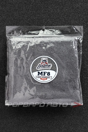 Купить Салфетка микрофибра 40х40см без краев MF8 GREY STANDART 320GSM LERATON 004890
