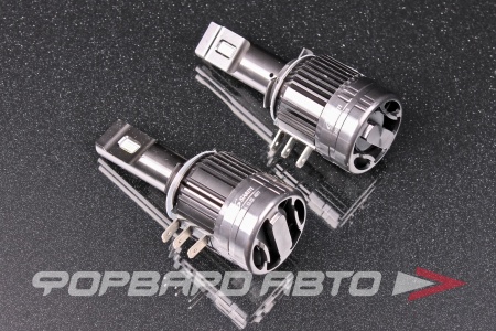 Купить Лампа светодиодная головного света H15 9-32V 36W, 4000LM/4000LM, 6000K с вентилятором SARITI F16/H15 12V