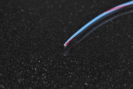 Купить Провод Tefzel 20 AWG Синий с красной полосой TE CONNECTIVITY 