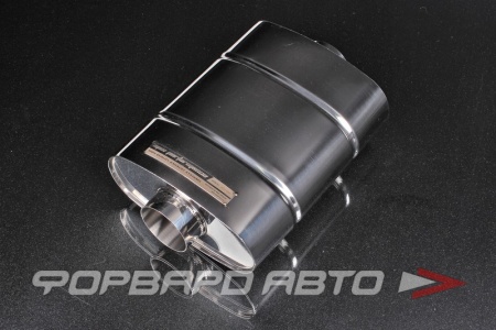 Купить Глушитель Вход = 76 мм Выход = 76 мм Длина = 300 мм, нержавеющая сталь MPE 240x115x300x76