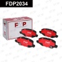 Колодки тормозные FAP FDP2034