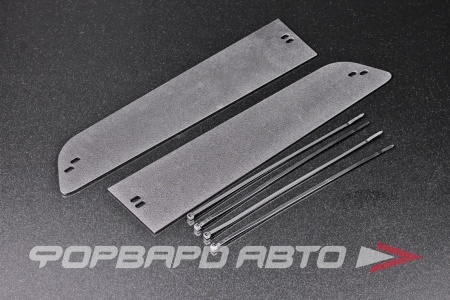 Купить Зимняя заглушка решетки переднего бампера для Renault Logan 2004—2010 РУССКАЯ АРТЕЛЬ ZRRL-038902