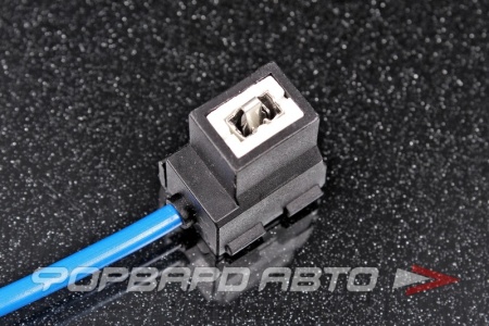 Купить Разъем для лампы H1, H3 с проводом (керамика) ( 90 градусов)  C-H3-H1