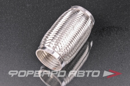 Купить Гофра глушителя 64*150 (Interlock) трехслойная (AISI 304) TIXONA P64150