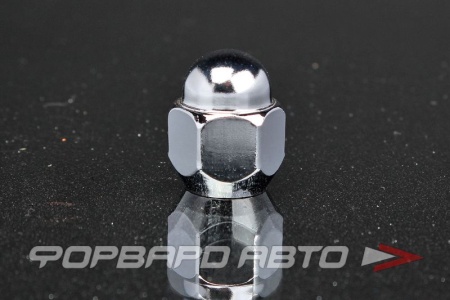 Купить Гайка колеса 12*1,25*25 конус, закрытая, ключ на 19, хром SUBARU 28171-AJ001