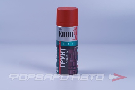 Купить Эмаль аэрозольная грунтовка Красно-коричневая KUDO KU-2002