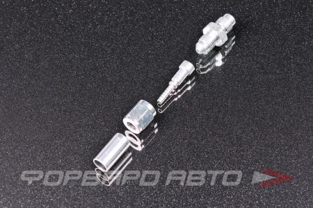 Купить Фитинг М10*1,0 под обжим для тефлонового шланга AN3 PTFE, (4-PC SET AN3 Female An3-M10*1 Male) FORA FITBR-2 Купить Фитинг М10*1,0 под обжим для тефлонового шланга AN3 PTFE, (4-PC SET AN3 Female An3-M10*1 Male) FORA FITBR-2