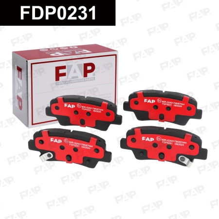 Купить Колодки тормозные FAP FDP0231