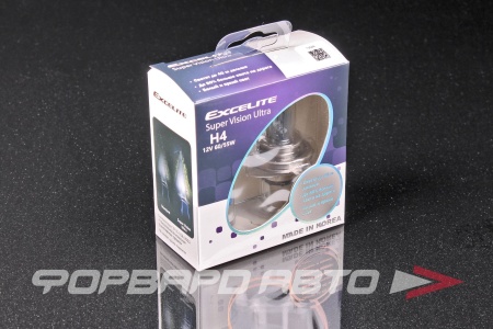 Купить Лампа H4 12V 60/55W P43t 3500К Super Vision Ultra EXCELITE EXCELITE 10506
