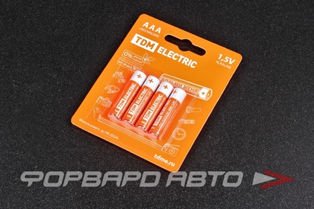 Купить Элемент питания AAA 1,5V BP-4 ТДМ SQ1702-0006