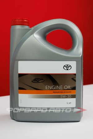 Купить Масло моторное 5W30 5л, Premium Fuel Economy (с.) TOYOTA 08880-86074
