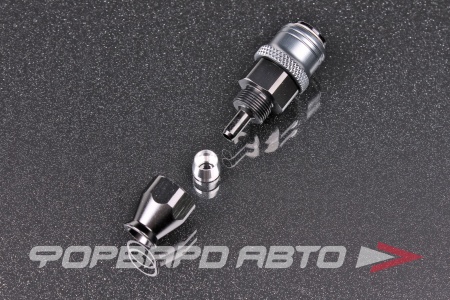 Купить Фитинг AN4 под шланг тефлоновый PTFE, быстросъемный (quick release) "мама" (female) AB88 