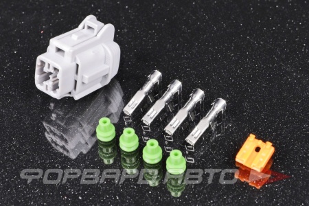 Купить Разъем 4-х контактный вентилятора радиатора (без провода) CARGEN AX6714S